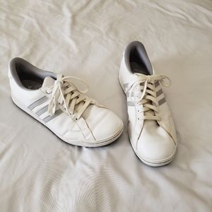 Adidas White golf shoes size 9 1/2